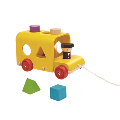 Autobuz-de-sortare-PlanToys Autobuz de sortare