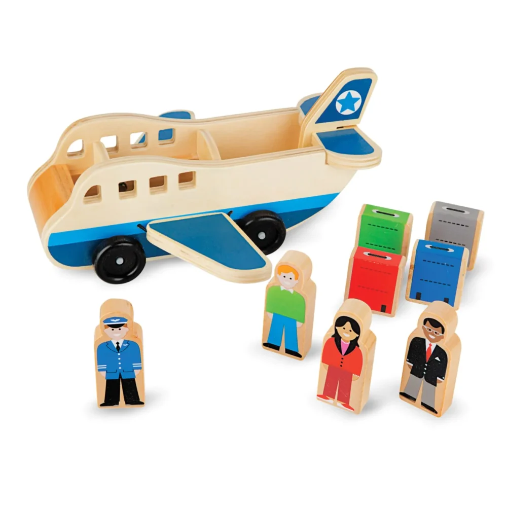 Avion-din-lemn-Melissa-Doug-1 Avion din lemn l Wooden Airplane