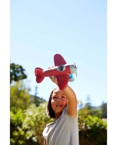 Avion-si-aviator-Green-Toys Avion și aviator