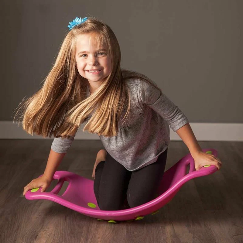 Balansoar-cu-carlig-Roz-Fat-Brain-Toys Balansoar cu cârlig - Roz