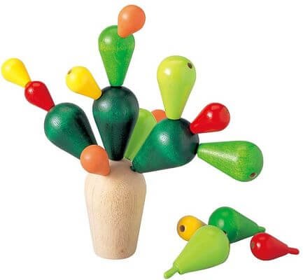 Cactus-de-echilibrare-PlanToys-1 Cactus de echilibrare l Balancing Cactus