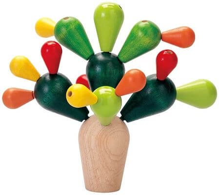 Cactus-de-echilibrare-PlanToys-2 Cactus de echilibrare l Balancing Cactus