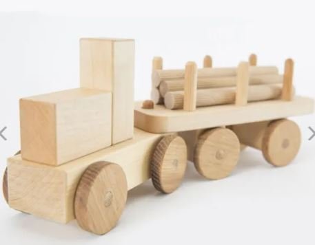 Camion-cu-remorca-PiniToys-1 Camion cu remorcă l Trailer Truck