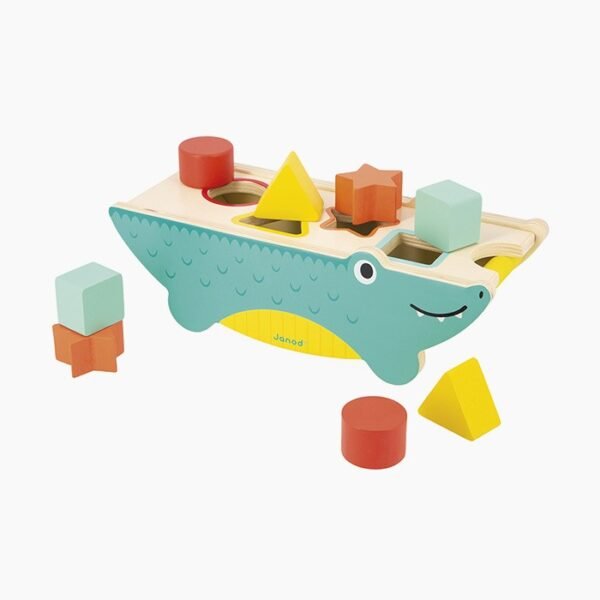 Crocodilul-care-sorteaza-formele-Janod Crocodilul care sortează formele