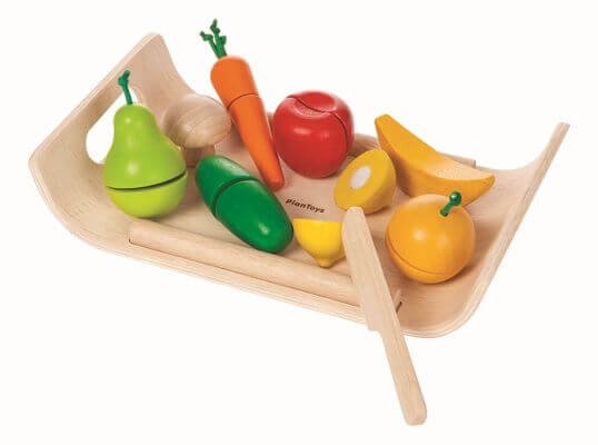 Fructe-si-legume-asortate-PlanToys Fructe și legume asortate