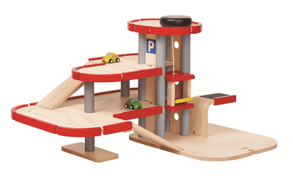 Garaj-pentru-parcare-PlanToys Garaj pentru parcare