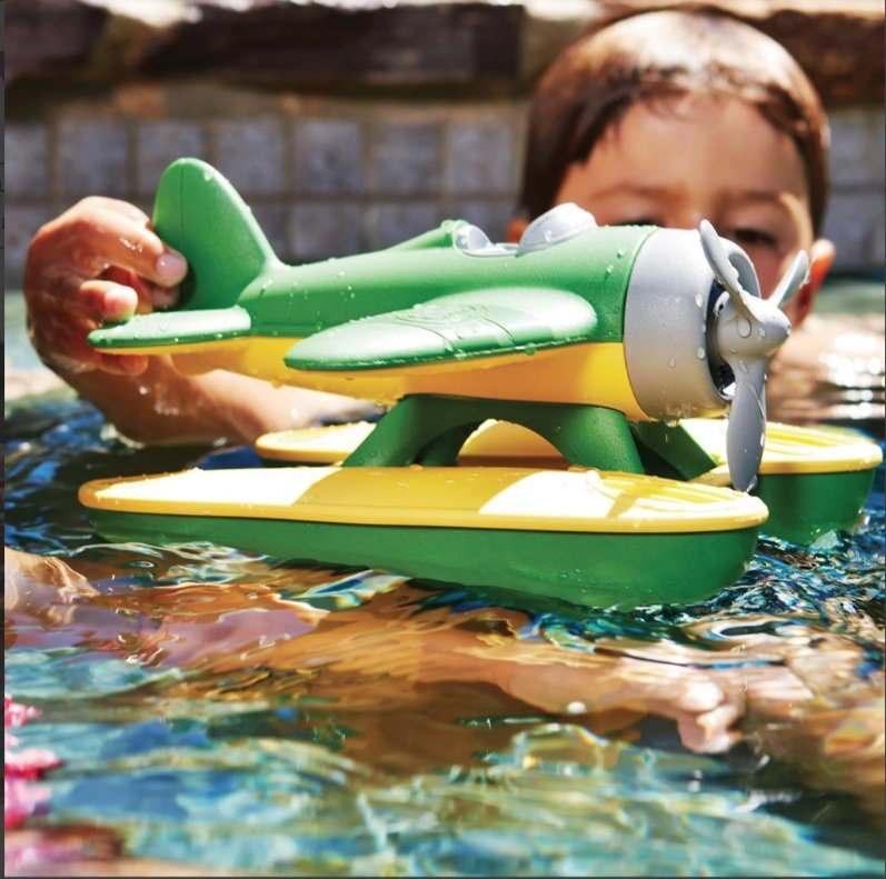 Hidroavion-Green-Toys-1 Hidroavion l Seaplane