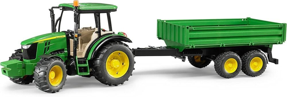Version 1.0.0 John Deere 5115 M cu remorcă basculantă