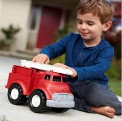 Masina-de-pompieri-Green-Toys-2 Mașină de pompieri | Fire Truck