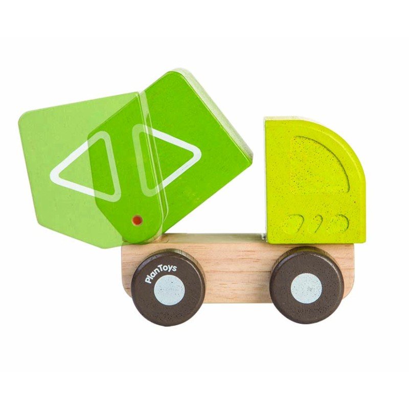 Mini-camion-de-gunoi-PlanToys-1 Mini camion de gunoi | Mini Garbage Truck