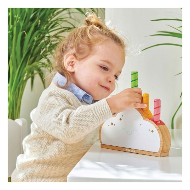 Nor-de-ploaie-din-lemn-Pop-Le-Toy-Van-1 Nor de ploaie din lemn l Wooden Rain Cloud Pop