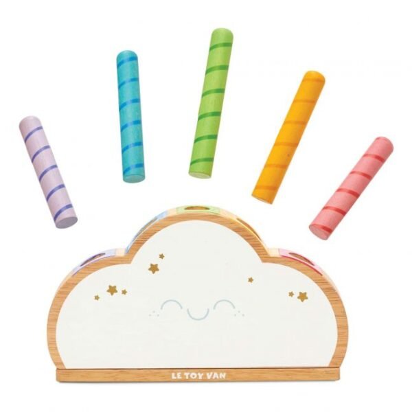 Nor-de-ploaie-din-lemn-Pop-Le-Toy-Van Nor de ploaie din lemn Pop