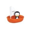 Pinguin-cu-barca-cu-panze-si-urs-polar-PlanToys-1 Pinguin cu barcă cu pânze și urs polar | Sailing Boat Penguin & Polar Bear