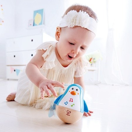 Pinguinul-muzical-oscilant-Hape Pinguinul muzical oscilant
