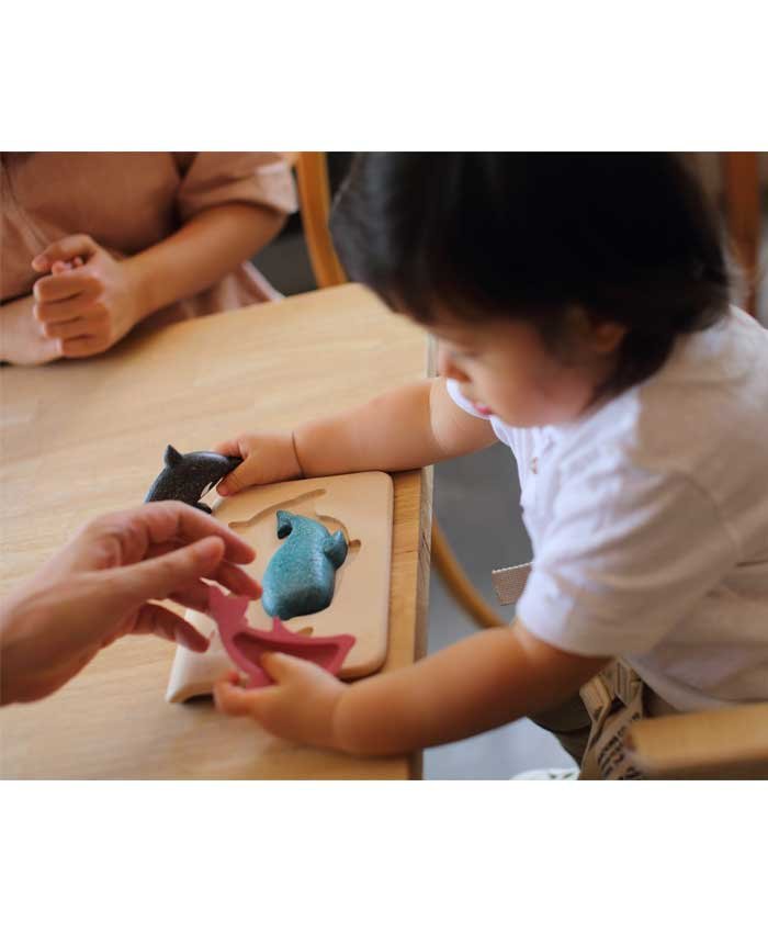 Puzzle-cu-Viata-Marina-PlanToys-1 Puzzle cu Viața Marină l Sea Life Puzzle