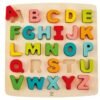 Puzzle cu alfabet gros