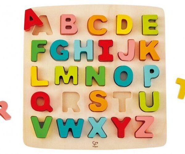 Puzzle-cu-alfabet-gros-Hape Puzzle cu alfabet gros