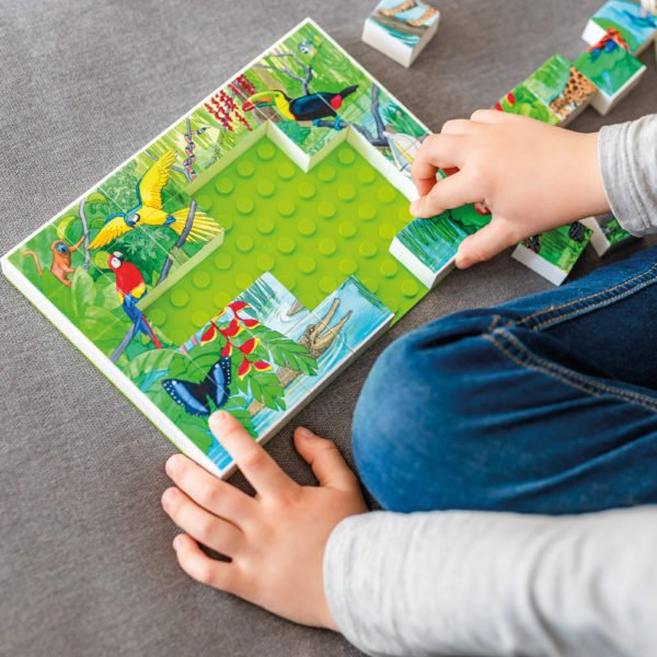 Puzzle cu animale sălbatice l Wildlife Puzzle