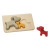 Puzzle-cu-caini-PlanToys Puzzle cu câini