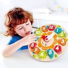 Puzzle mare cu ceas l Chunky Clock Puzzle