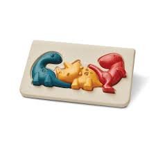 Puzzle-cu-dinozauri-PlanToys Puzzle cu dinozauri