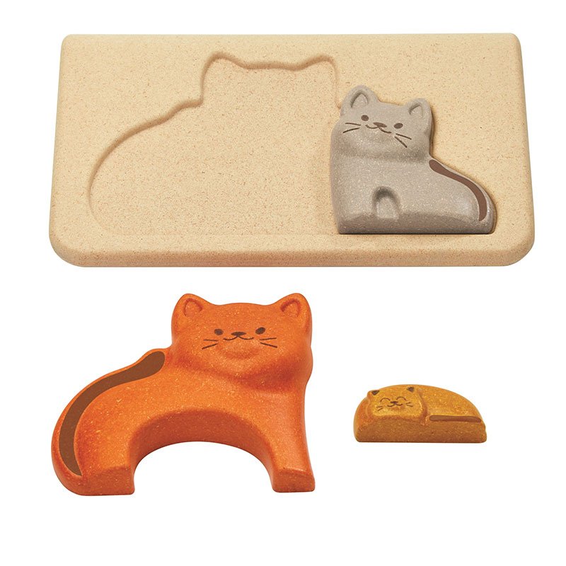 Puzzle-cu-pisici-PlanToys-2 Puzzle cu pisici l Cat Puzzle