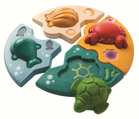 Puzzle-marin-PlanToys Puzzle marin