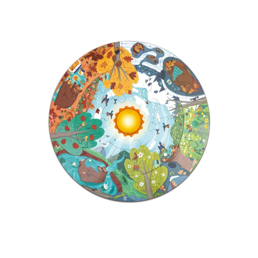 Puzzle-ul-celor-patru-anotimpuri-Hape-1 Puzzle-ul celor patru anotimpuri l Four Seasons Puzzle
