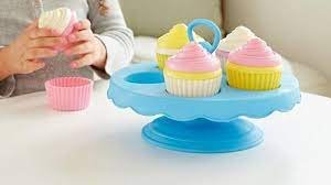 Set-de-briose-Green-Toys-1 Set de brioșe l Cupcake Set