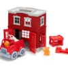 Set-de-joaca-Statie-de-pompieri-Green-Toys Set de joacă Stație de pompieri