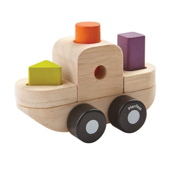 Sortare-Puzzle-Barca-PlanToys Sortare Puzzle Barcă
