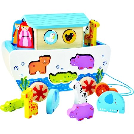 Trage de Arca lui Noe | Pull along Noah Ark