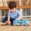 Transportator-auto-Green-Toys-1 Transportator auto l Car Carrier