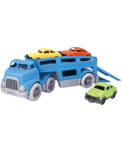 Transportator-auto-Green-Toys Transportator auto