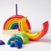 Turn-de-stivuire-curcubeu-Grimms-1 Turn de stivuire curcubeu | Rainbow Stacking Tower