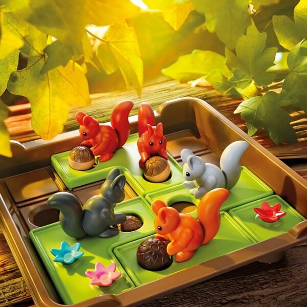 Veveritele-GO-Nuts-SmartGames Veverițele GO Nuts